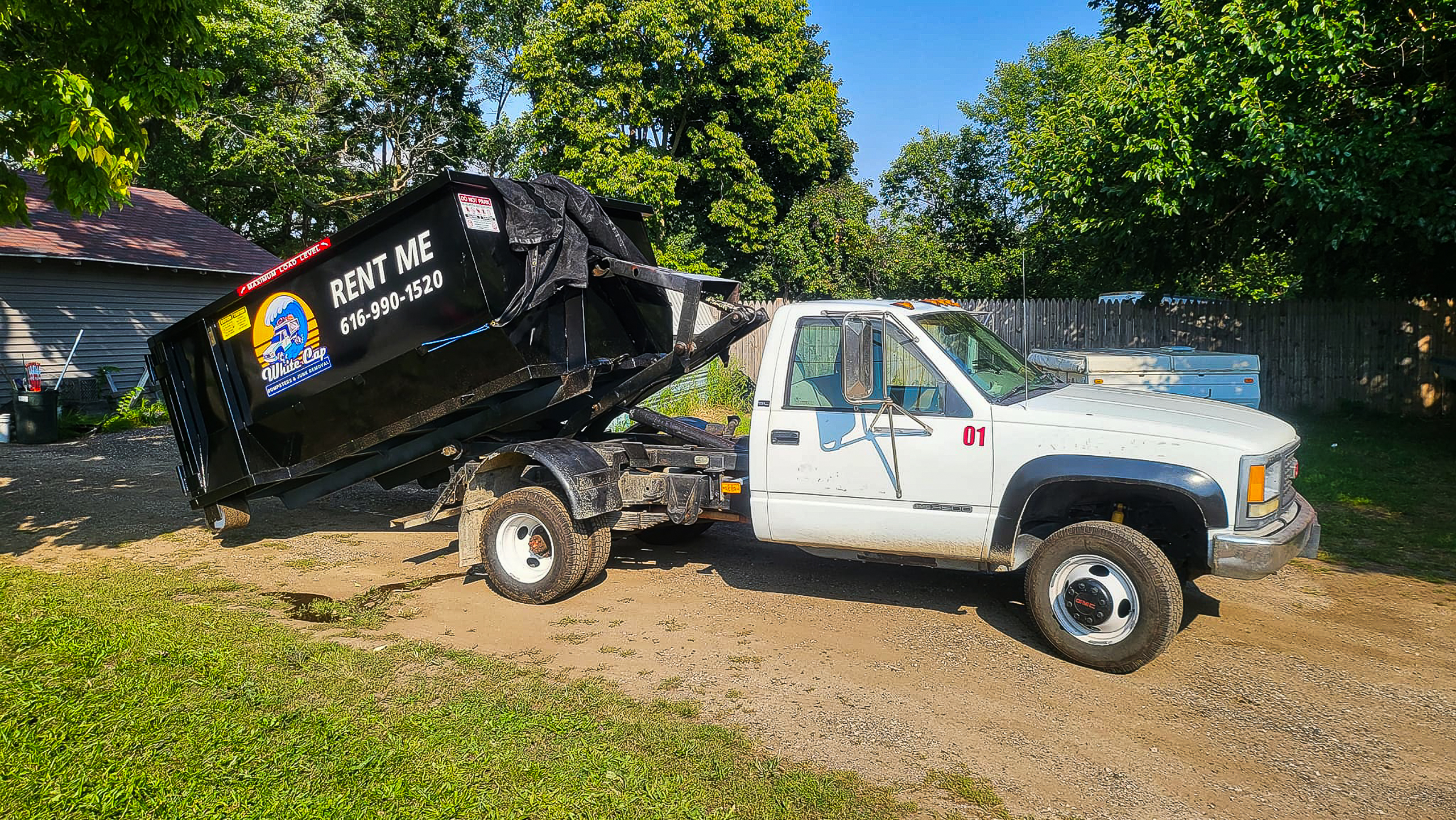 Driveway/Curbside Pickup - Affordable Junk Removal & Dumpster Rentals